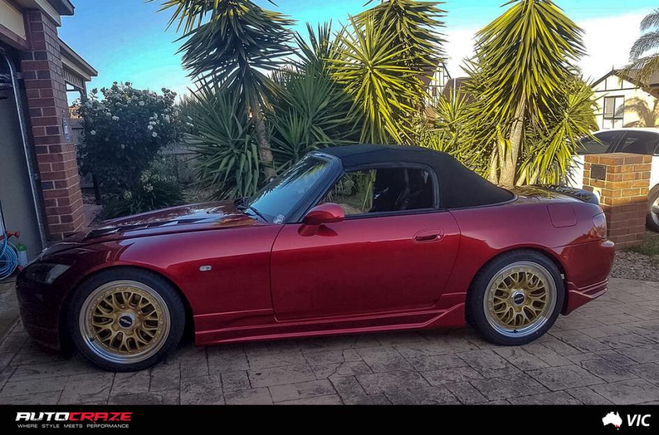 HONDA S2000 LSR GOLD POLISH LIP